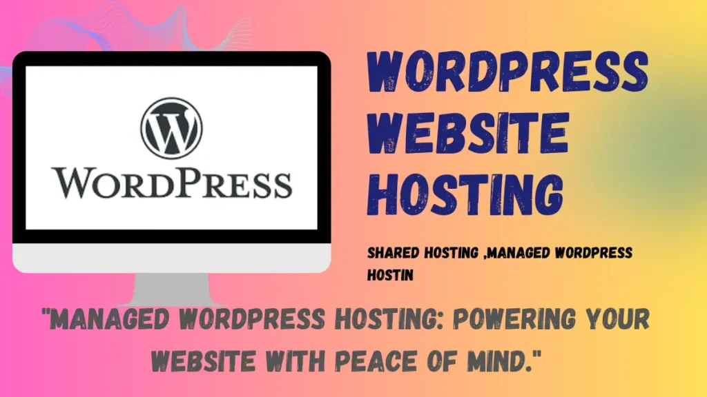 WordPress hosting is a type of web hosting specifically designed to run WordPress websites. It provides the necessary resources and environment for your WordPress site to function smoothly.